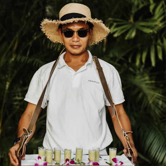 Amanpuri, Thailand - Beach, Refreshments, Staff