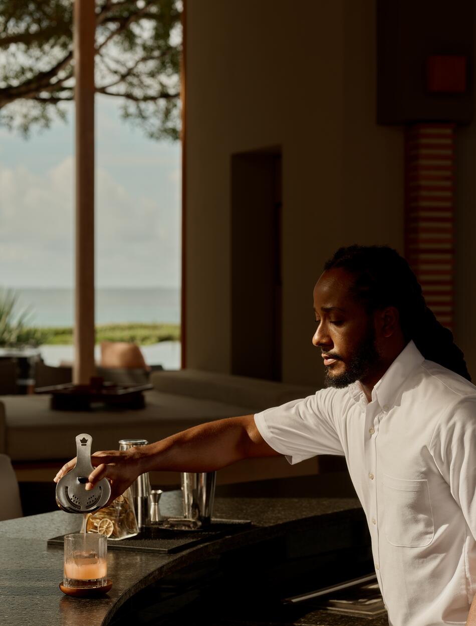 Amanyara, Turks and Caicos - Main Resort, Bar, Cocktail